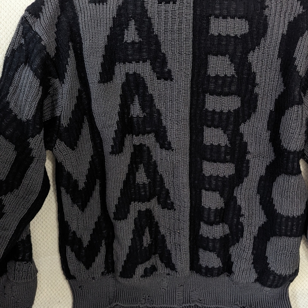 Marc Jacobs Monogram Grunge sweater